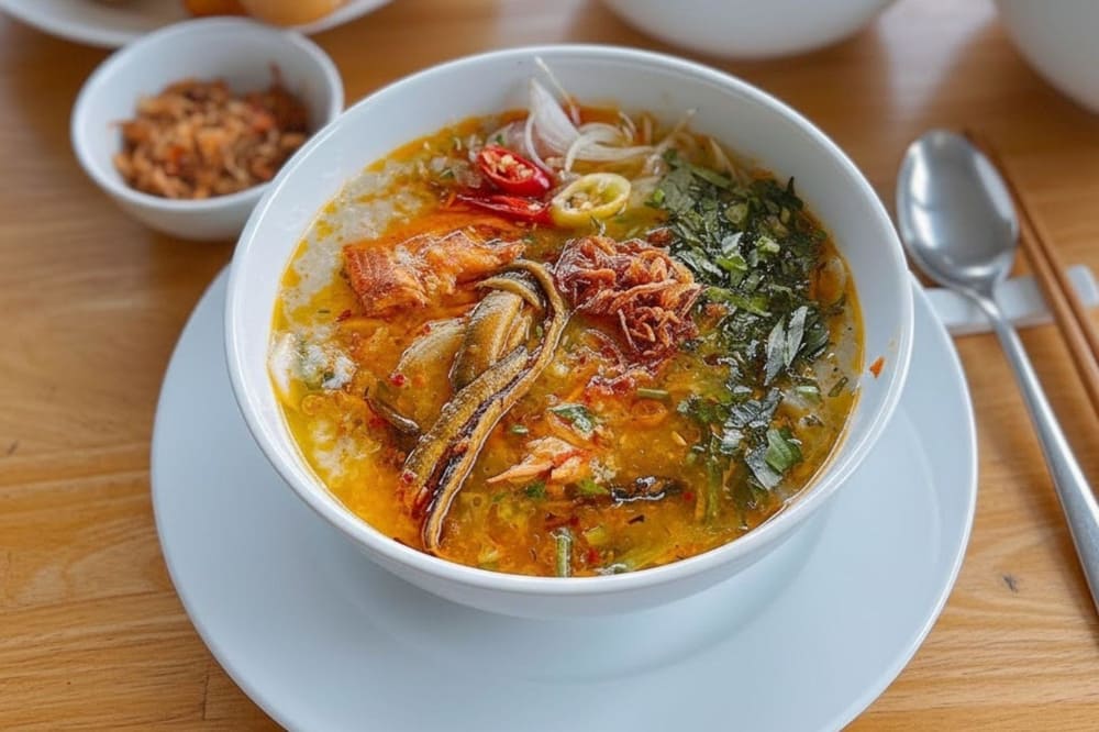 Ch&aacute;o lươn Nghệ An